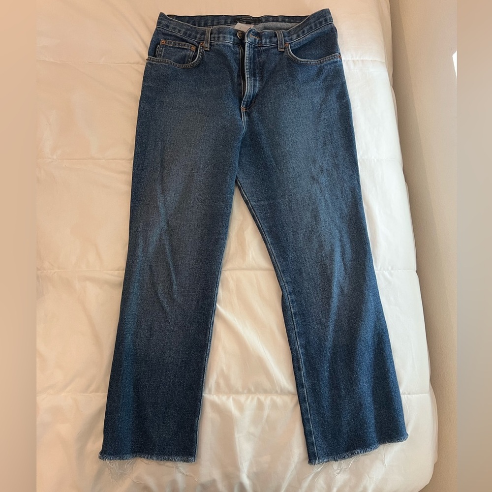 Womens Cropped Denim